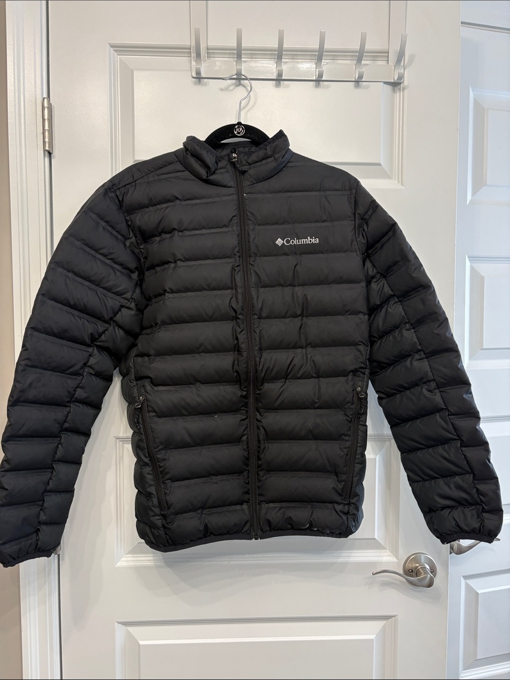 Columbia Small Men's Black Quilted Puffer Jacket
